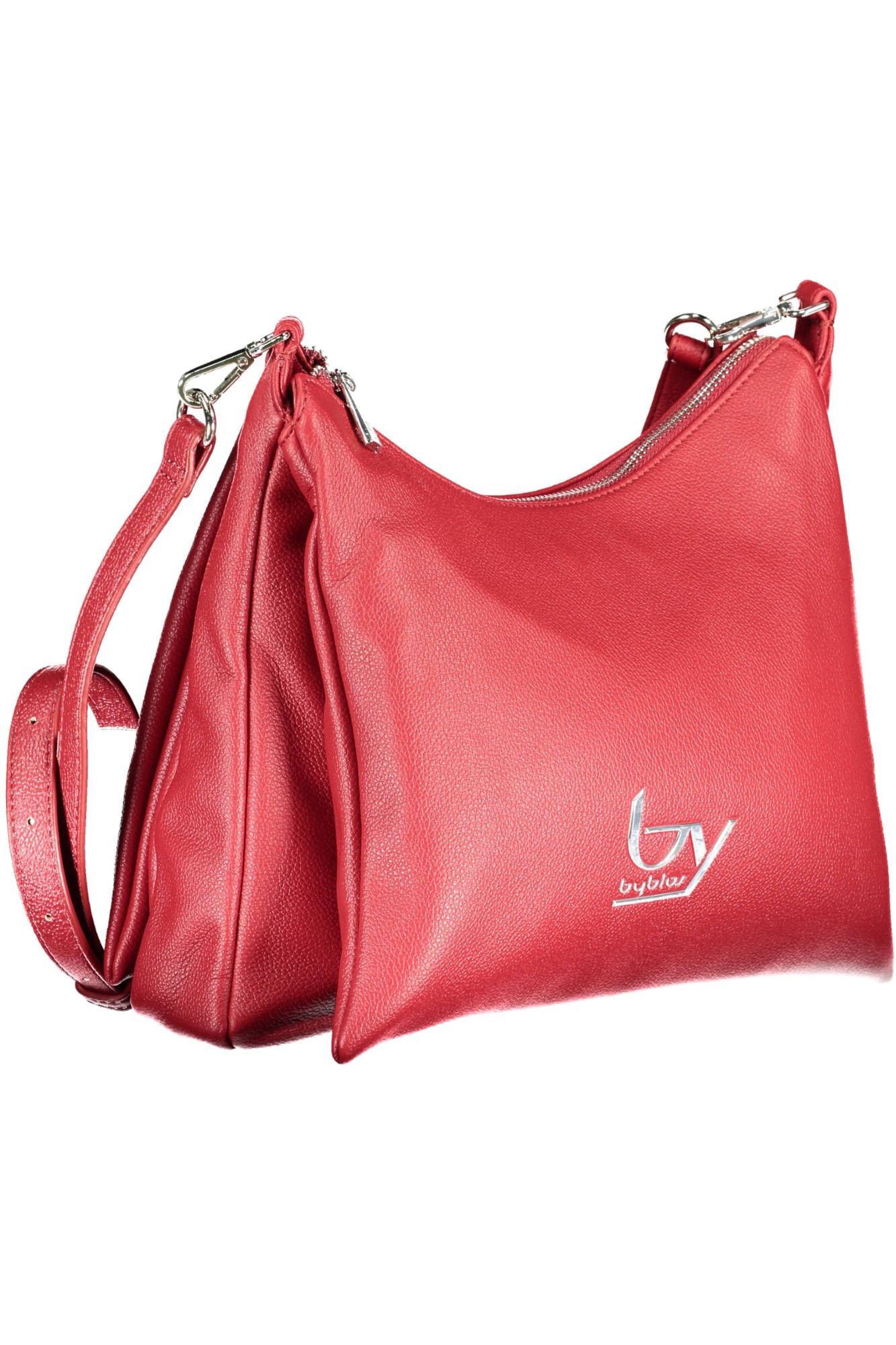 Red Polyethylene Women Handbag