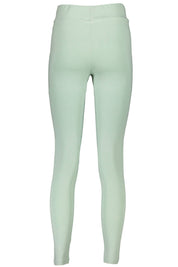 Green Cotton Women Legging