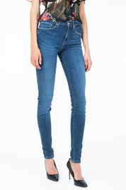 Blaue Jeans und Hose aus Baumwolle