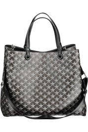 Black PVC Women Handbag