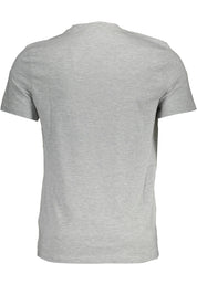 Gray Cotton Men TShirt