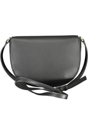 Black Polyester Womens Handbag