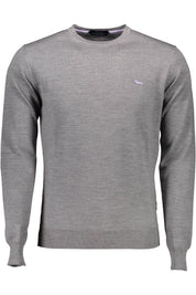 Gray Wool Men Sweater