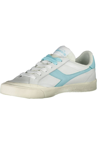 White Leather Women Sneaker