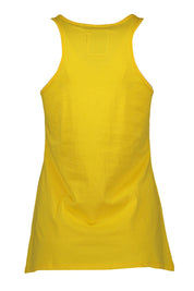 Yellow Cotton Women Top