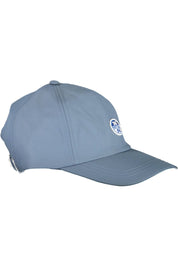 Blue Polyamide Men Cap