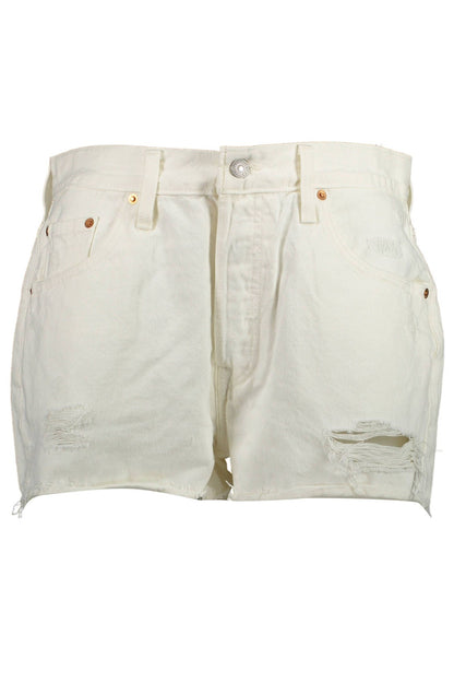 White Cotton Women Jeans