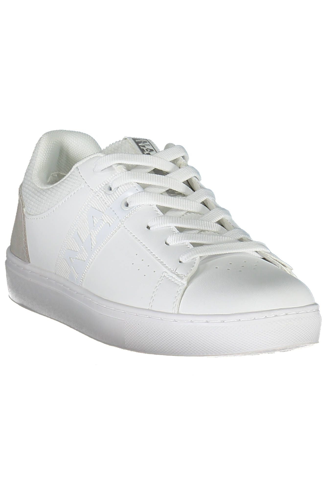 White Leather Women Sneaker