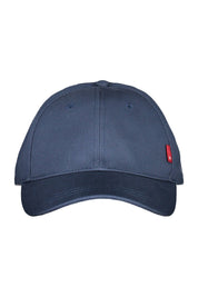 Blue Cotton Men Cap