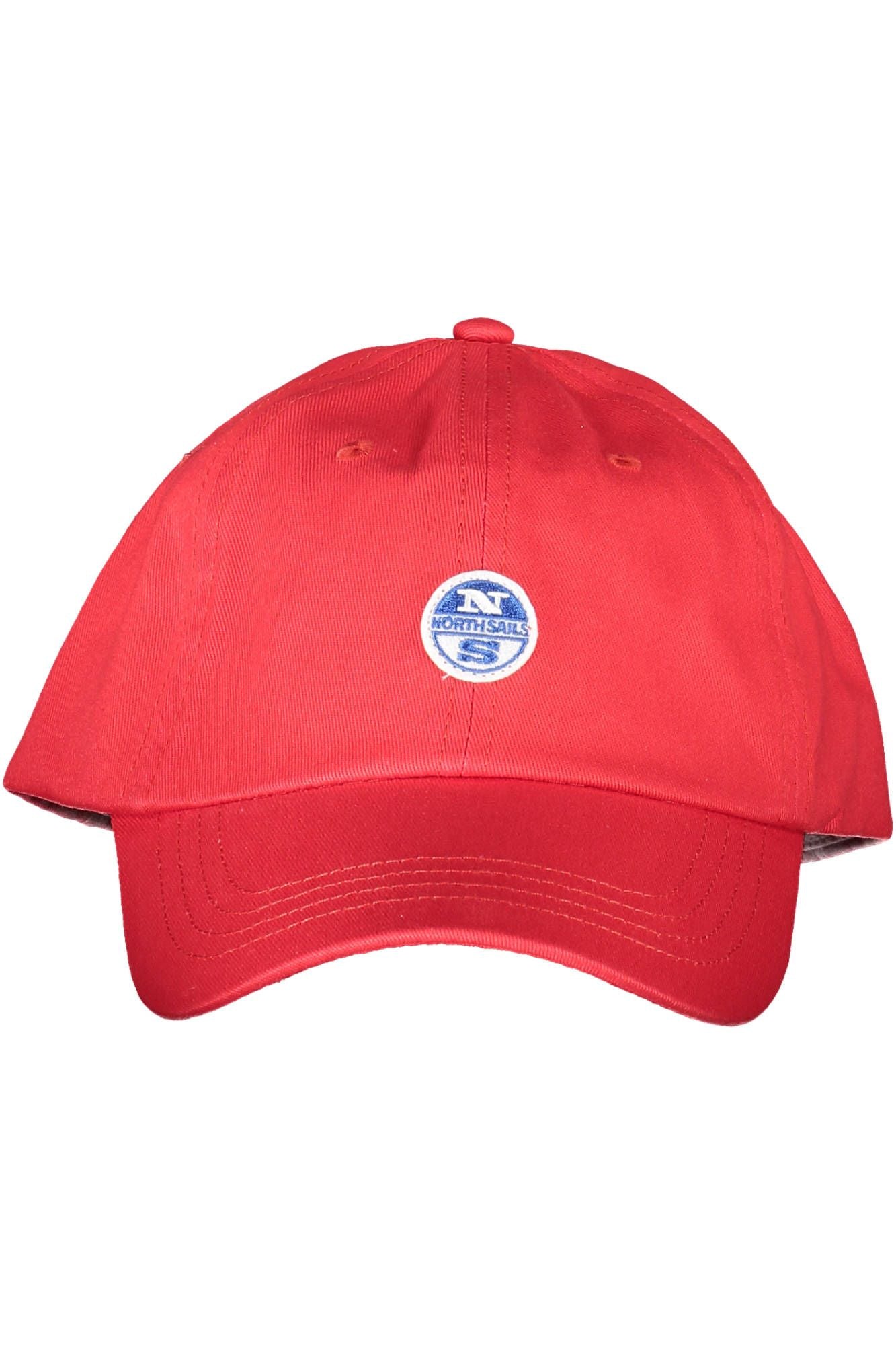 Red Cotton Men Cap