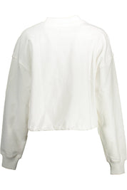 White Cotton Women Sweater