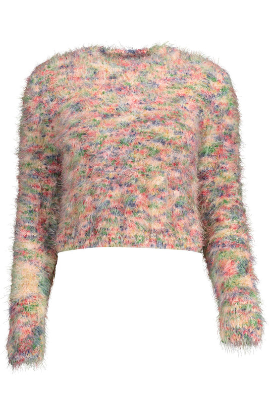 Pink Polyamide Women Sweater