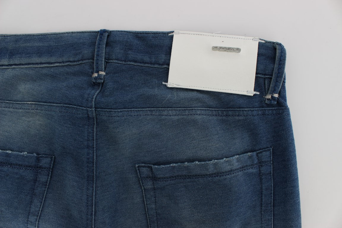 Slim Fit Blue Wash Italian Denim