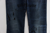 Elegant Slim Bootcut Denim Jeans