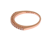 Exquisite Gold-Plated Sterling Silver Ring