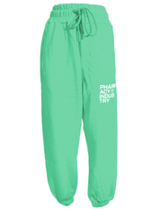 Chic Drawstring Sweatpants in Lush Green