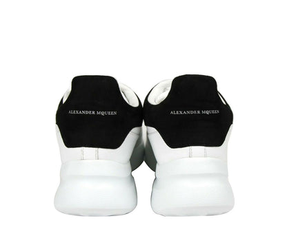 Alexander McQueen Damen-Sneaker aus weißem Leder und Wildleder