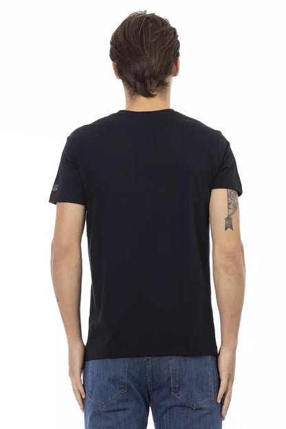 T-shirt en coton noir