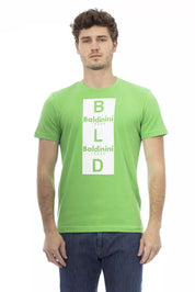 T-shirt en coton vert