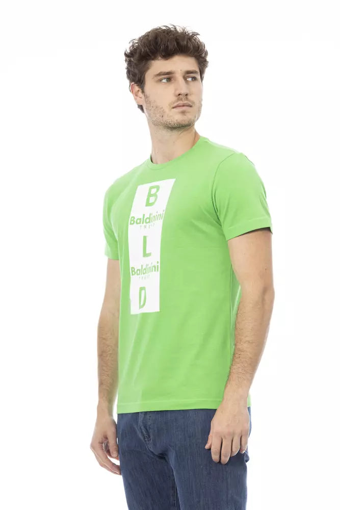 T-shirt en coton vert