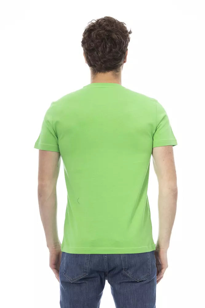 T-shirt en coton vert