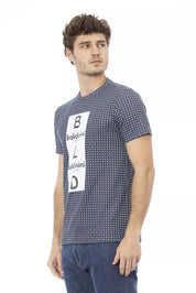 Gray Cotton Men T-Shirt