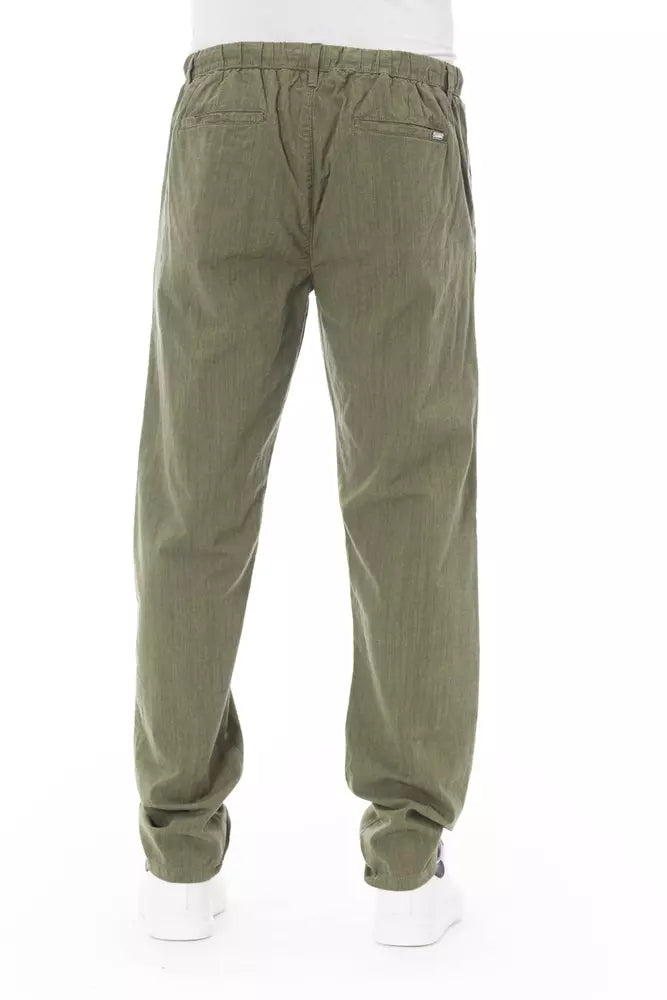 Jeans et pantalons en coton militaire