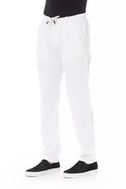 Jean et pantalon en coton blanc