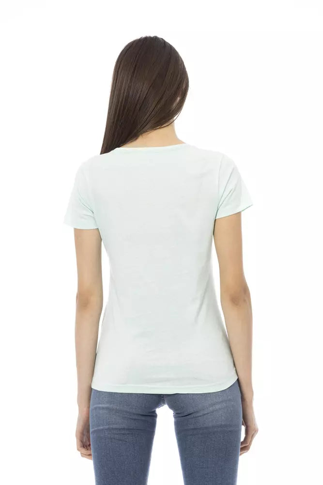 Hauts et t-shirts en coton bleu clair