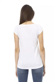 White Cotton Women's Top