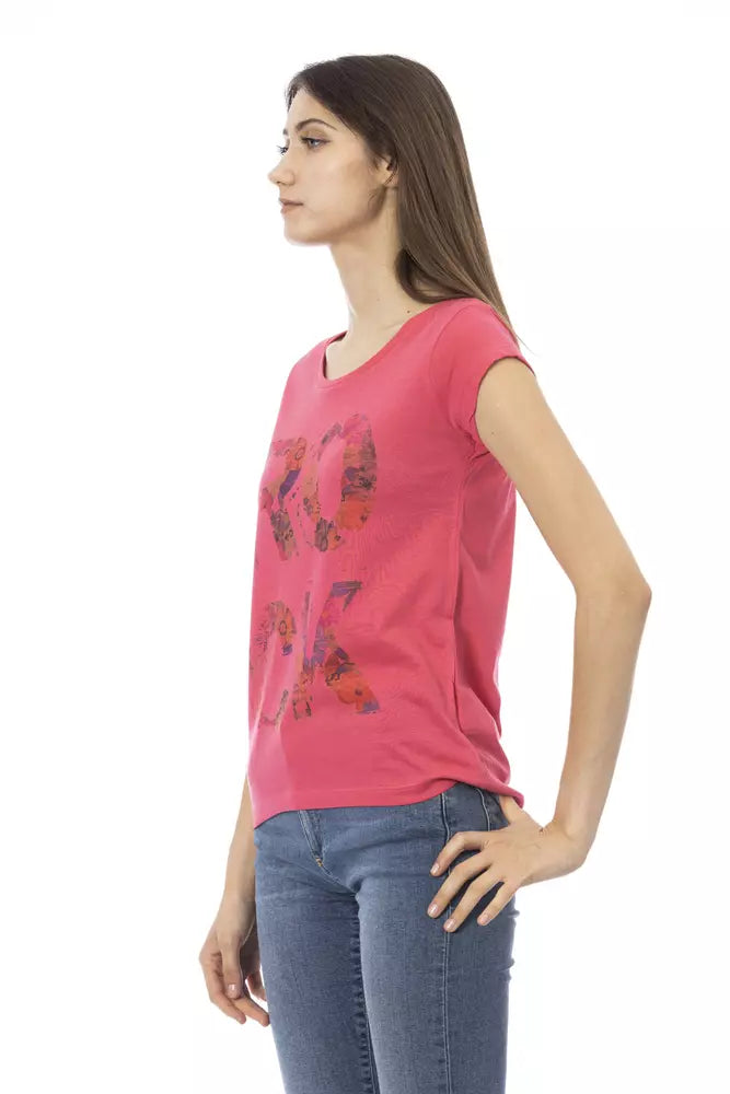 Hauts et t-shirts en coton rose