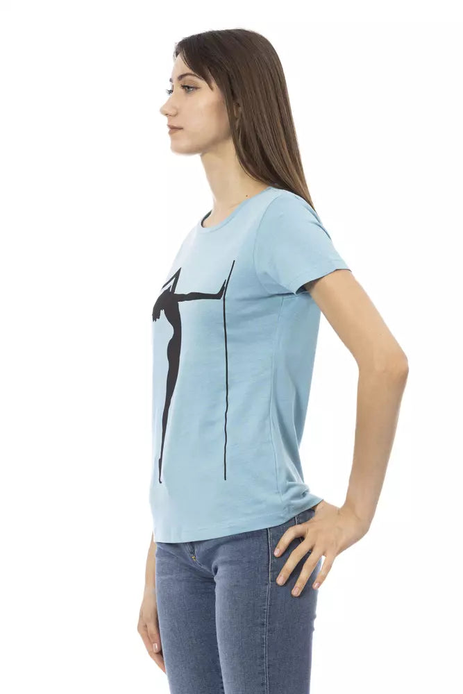 Hauts et t-shirts en coton bleu clair