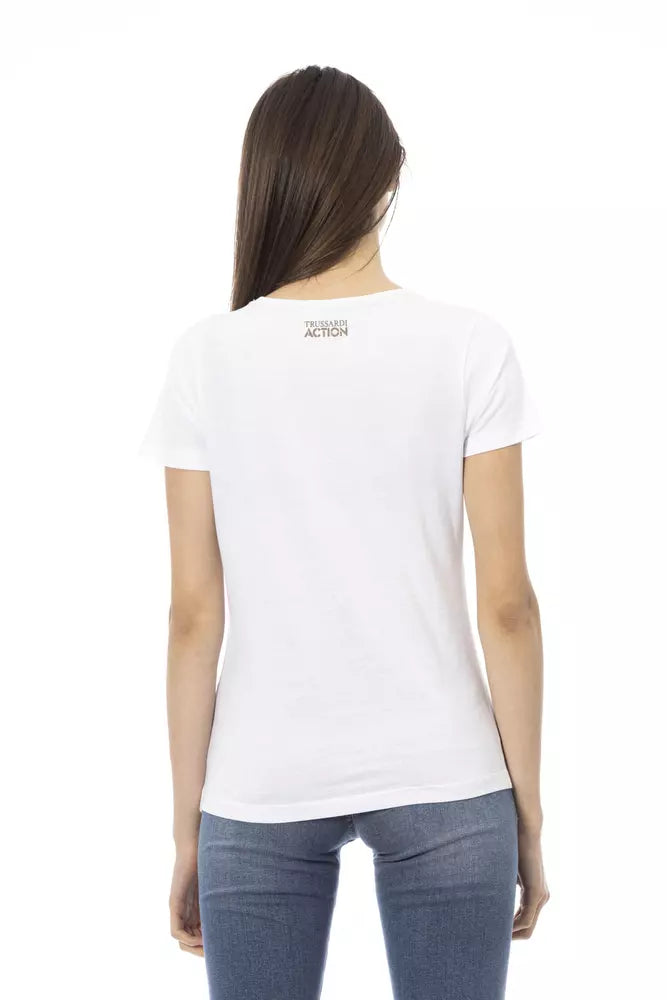 Hauts et t-shirts en coton blanc