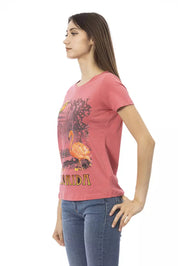 Multicolor Cotton Women Top