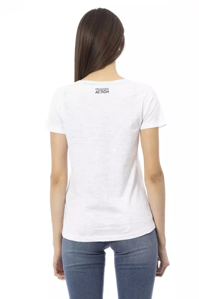 Hauts et t-shirts en coton blanc