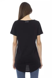 Black Cotton Women Top