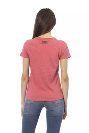 Multicolor Cotton Women T-Shirt