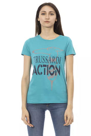 Hauts et t-shirts en coton bleu clair