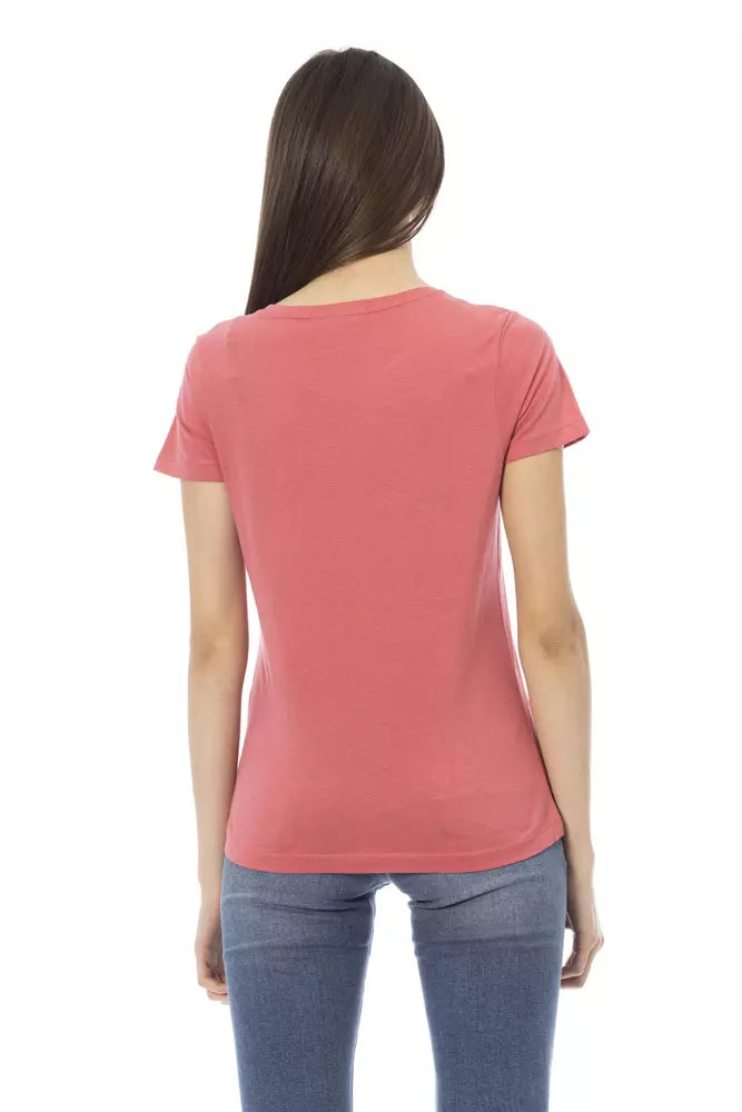 Hauts et t-shirts en coton rose