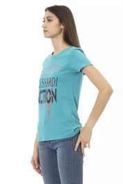 Hauts et t-shirts en coton bleu clair