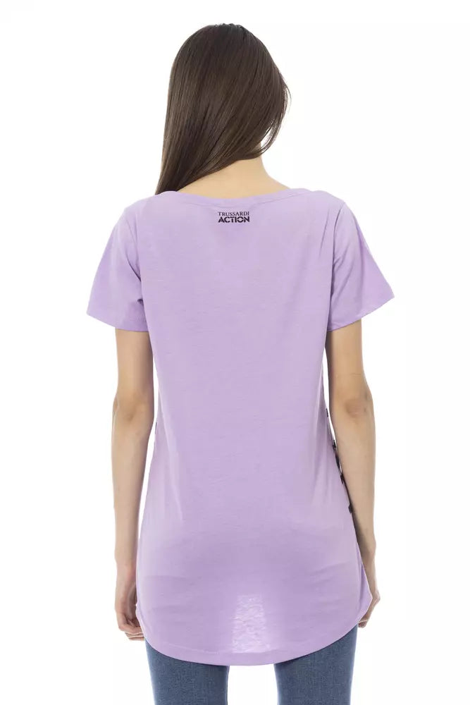 Hauts et t-shirts en coton violet