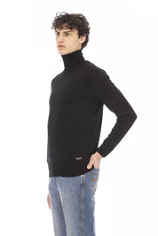 Pull en tissu noir