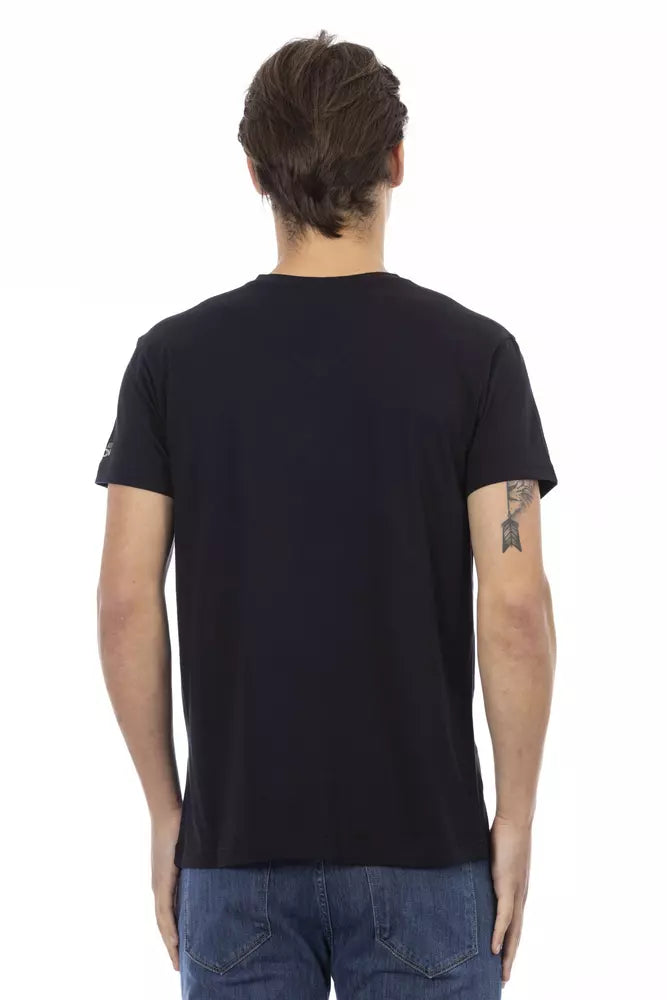 T-shirt en coton noir