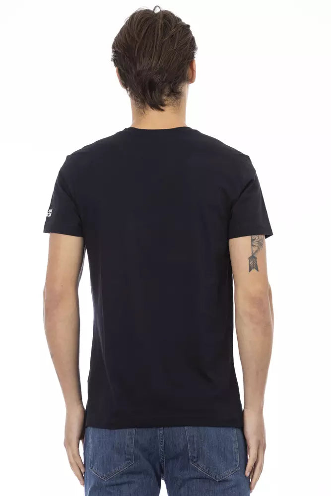 T-shirt en coton noir