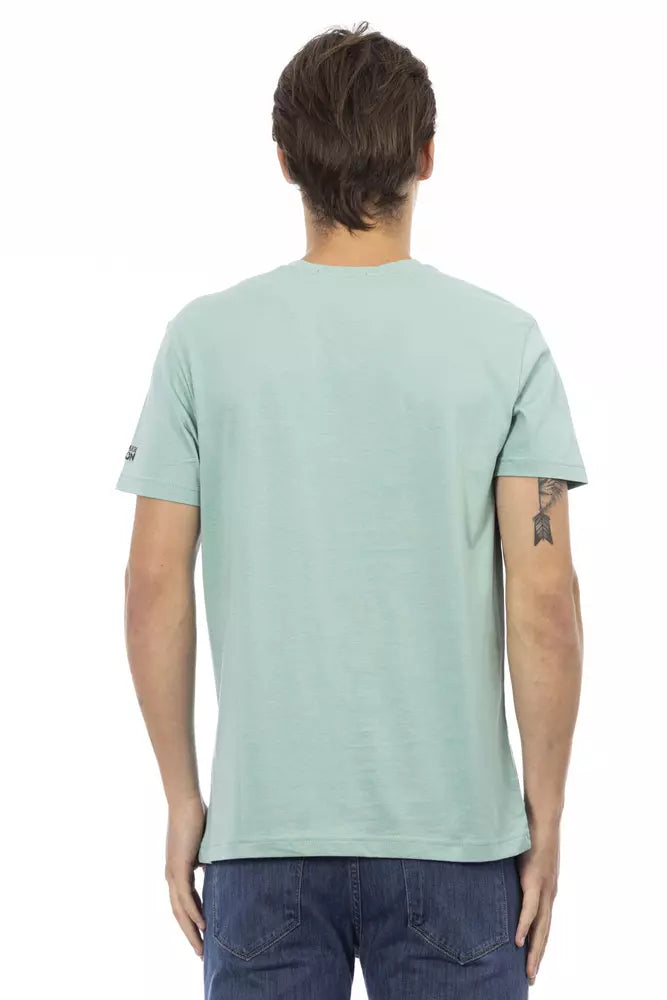 T-shirt en coton vert