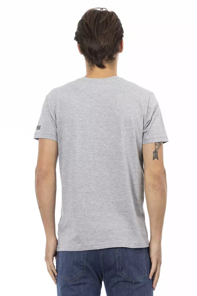 T-shirt en coton gris