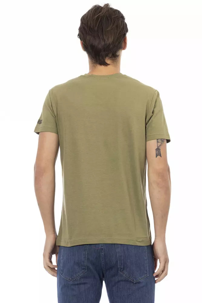 T-shirt en coton vert