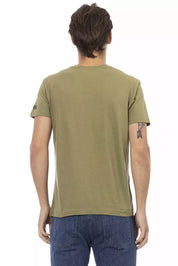 T-shirt en coton vert