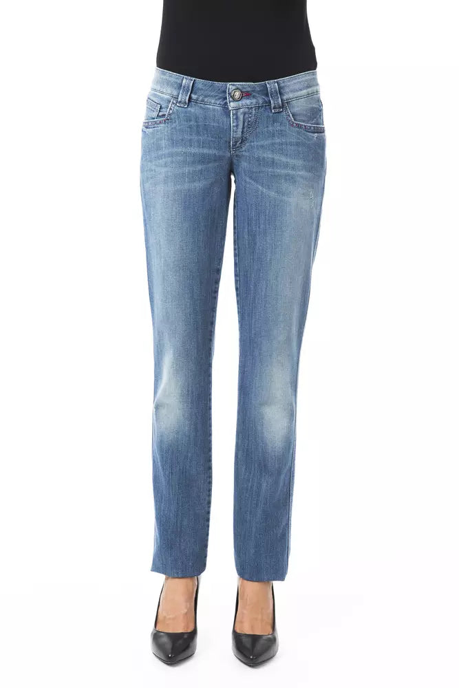 Jean et pantalon en coton bleu