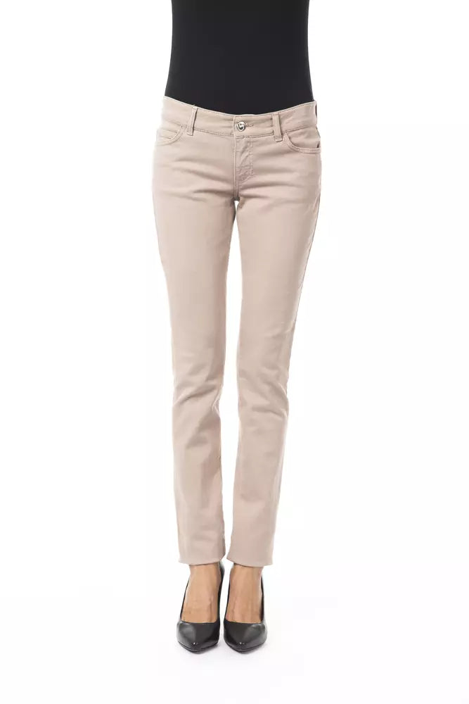 Jean et pantalon en coton beige